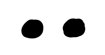 Muchi character blinking